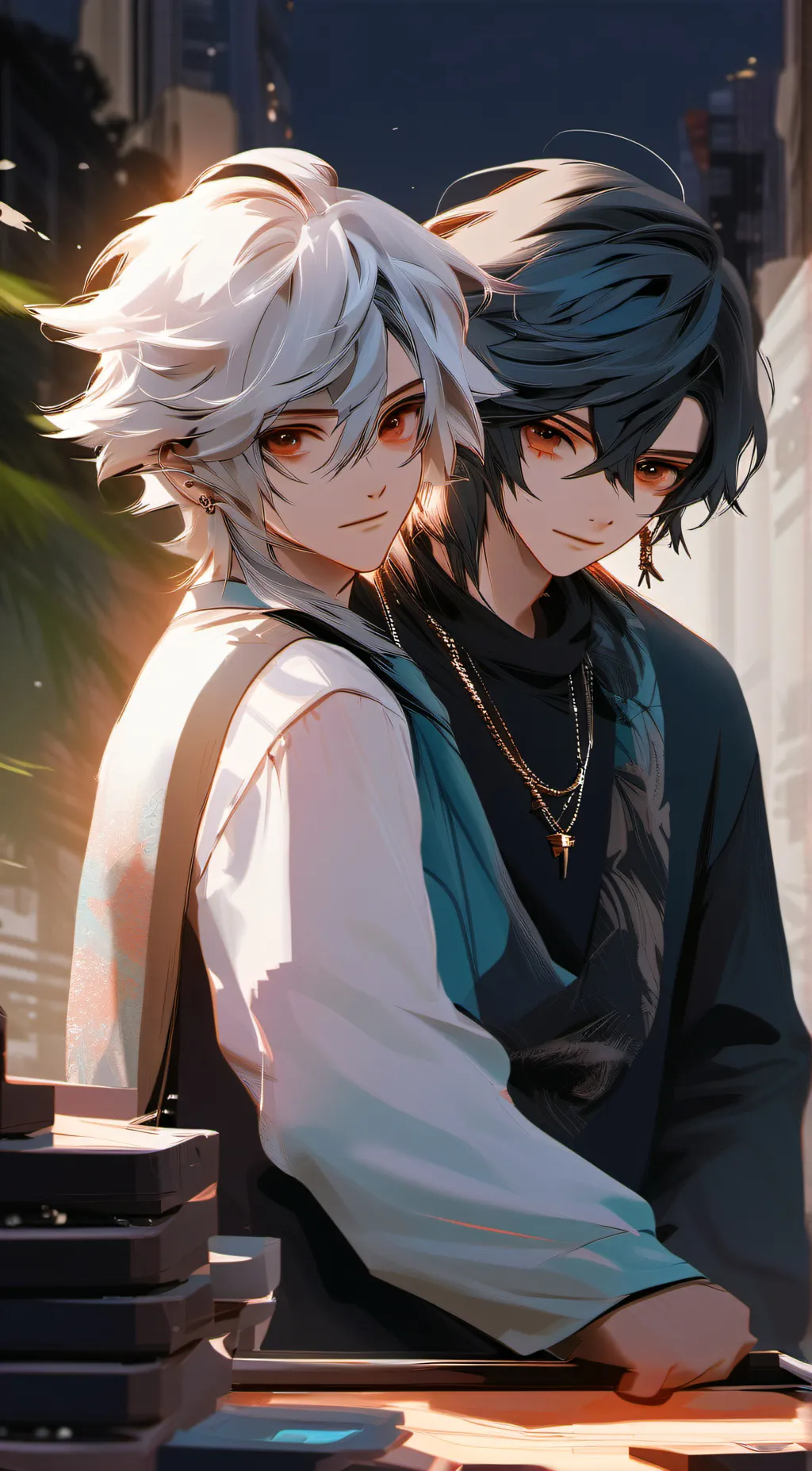 ai character: zack and jake background