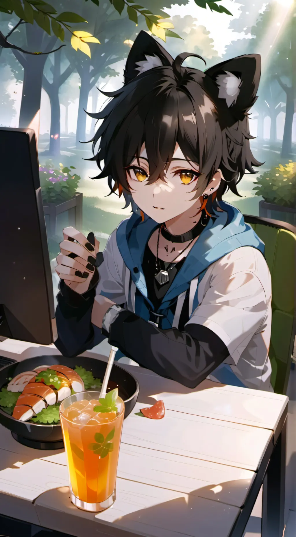 ai character: jacob background