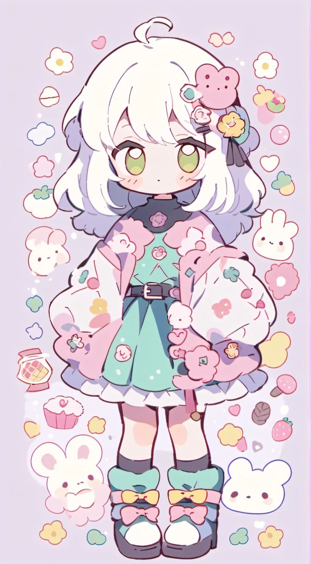 ai character: Iris background