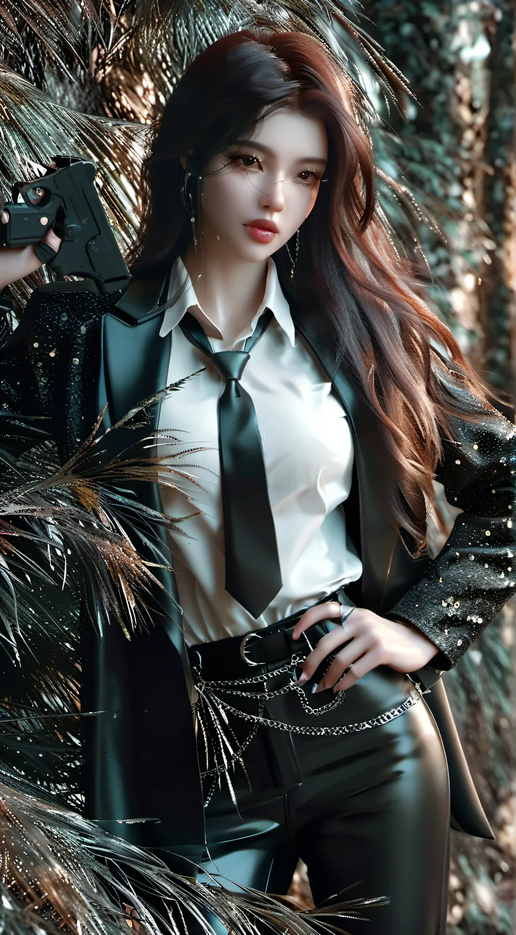 ai character: Axel  background