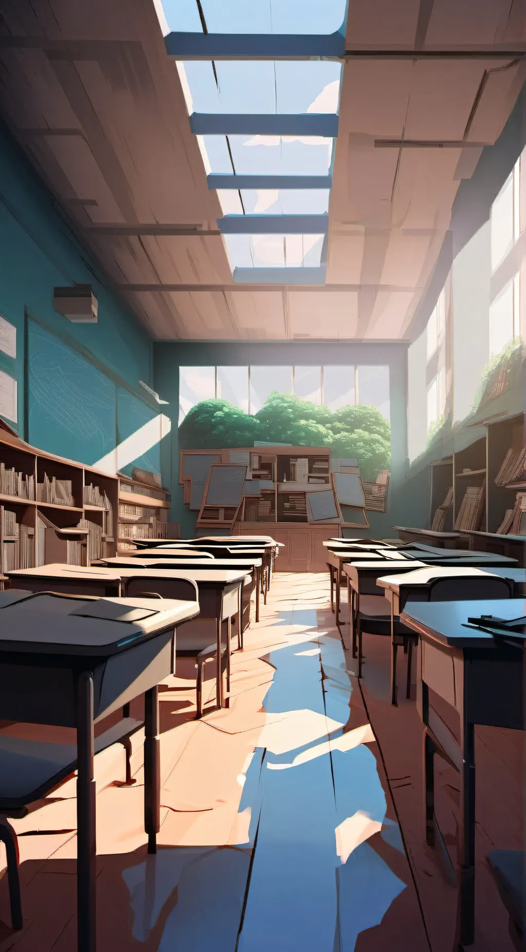 ai character: Mha+Ruby background