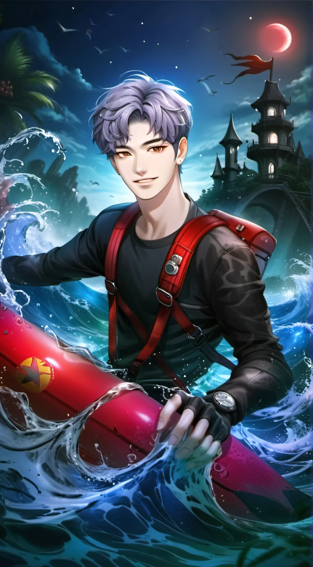 ai character: Grayson background