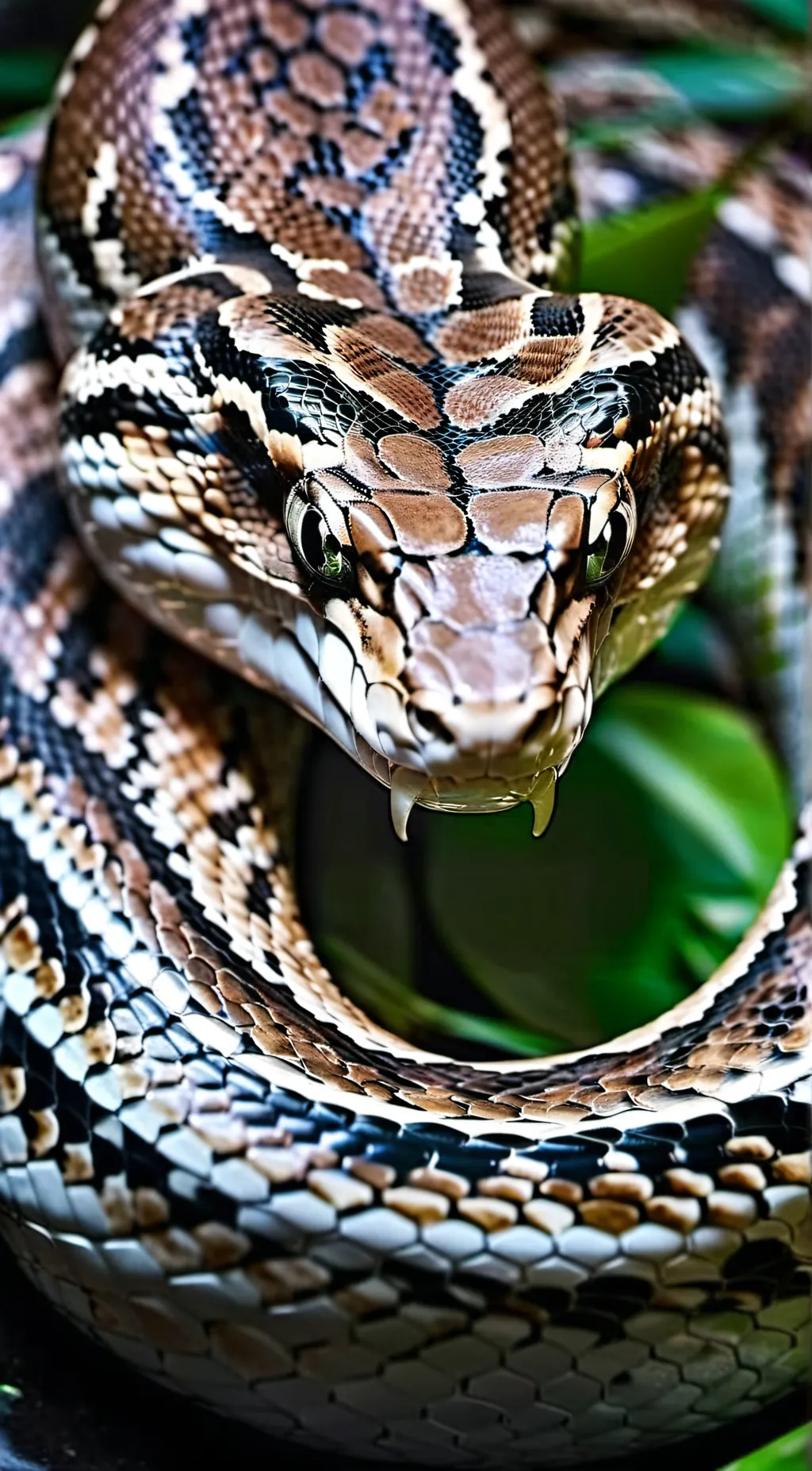 ai character: Snakily  background