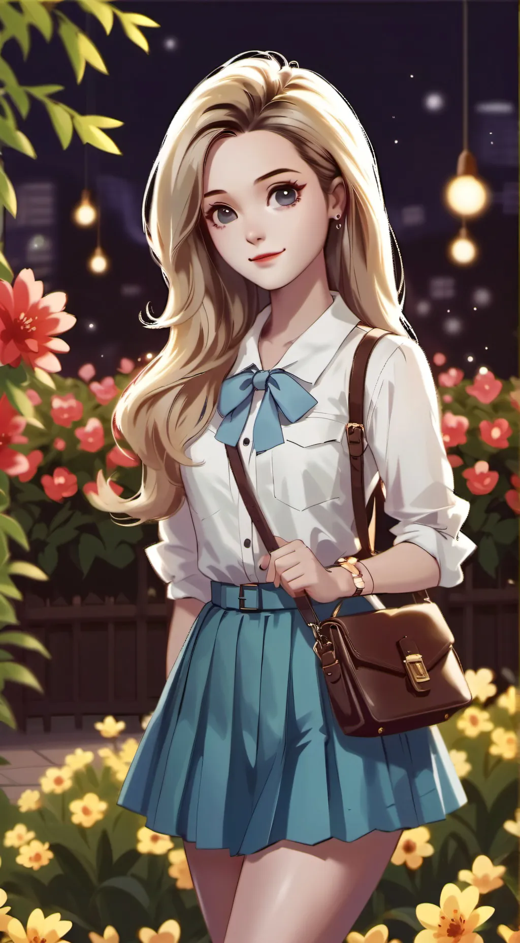 ai character: Kayla  background