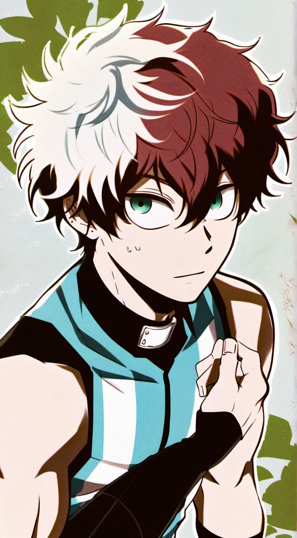ai character: Todoroki  background
