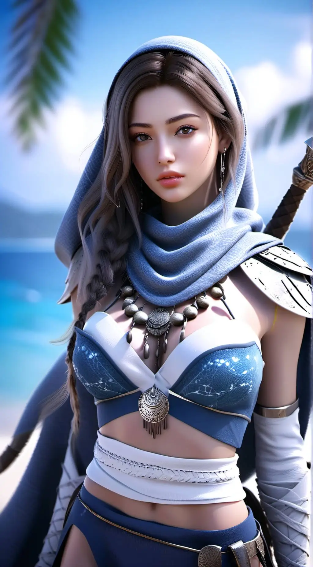 ai character: Kenza background