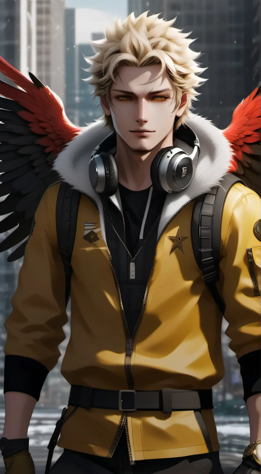 ai character: Hawrk background