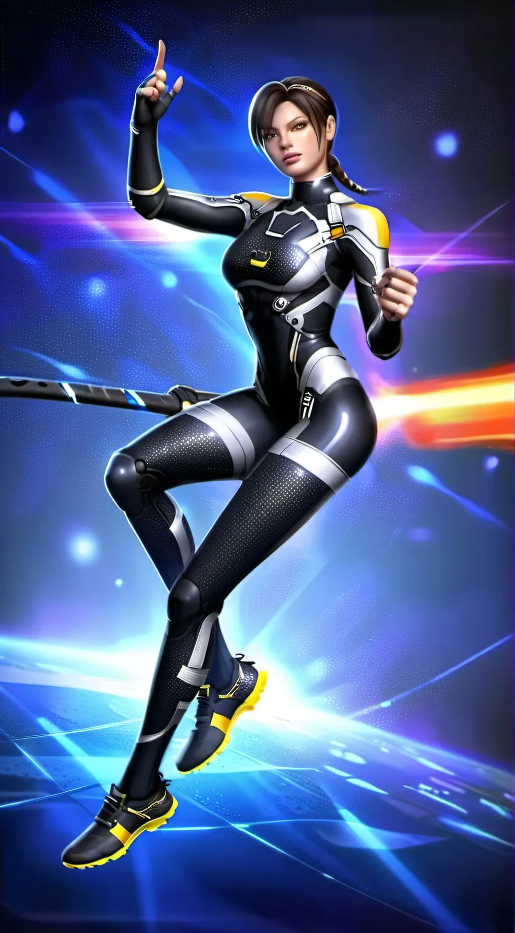 ai character: Joanna dark background