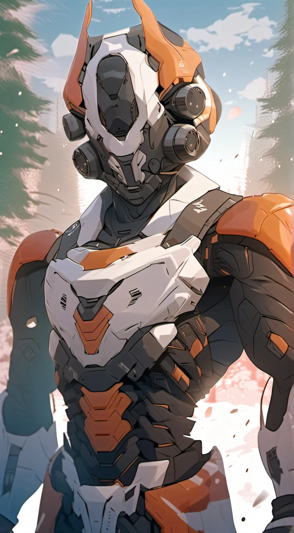 ai character: Samsung Pro Robot background