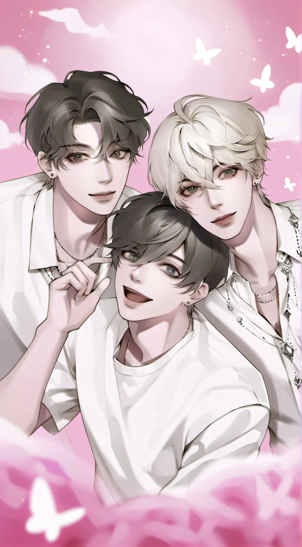 ai character: ♡Yuri, Axel, Alex♡ background