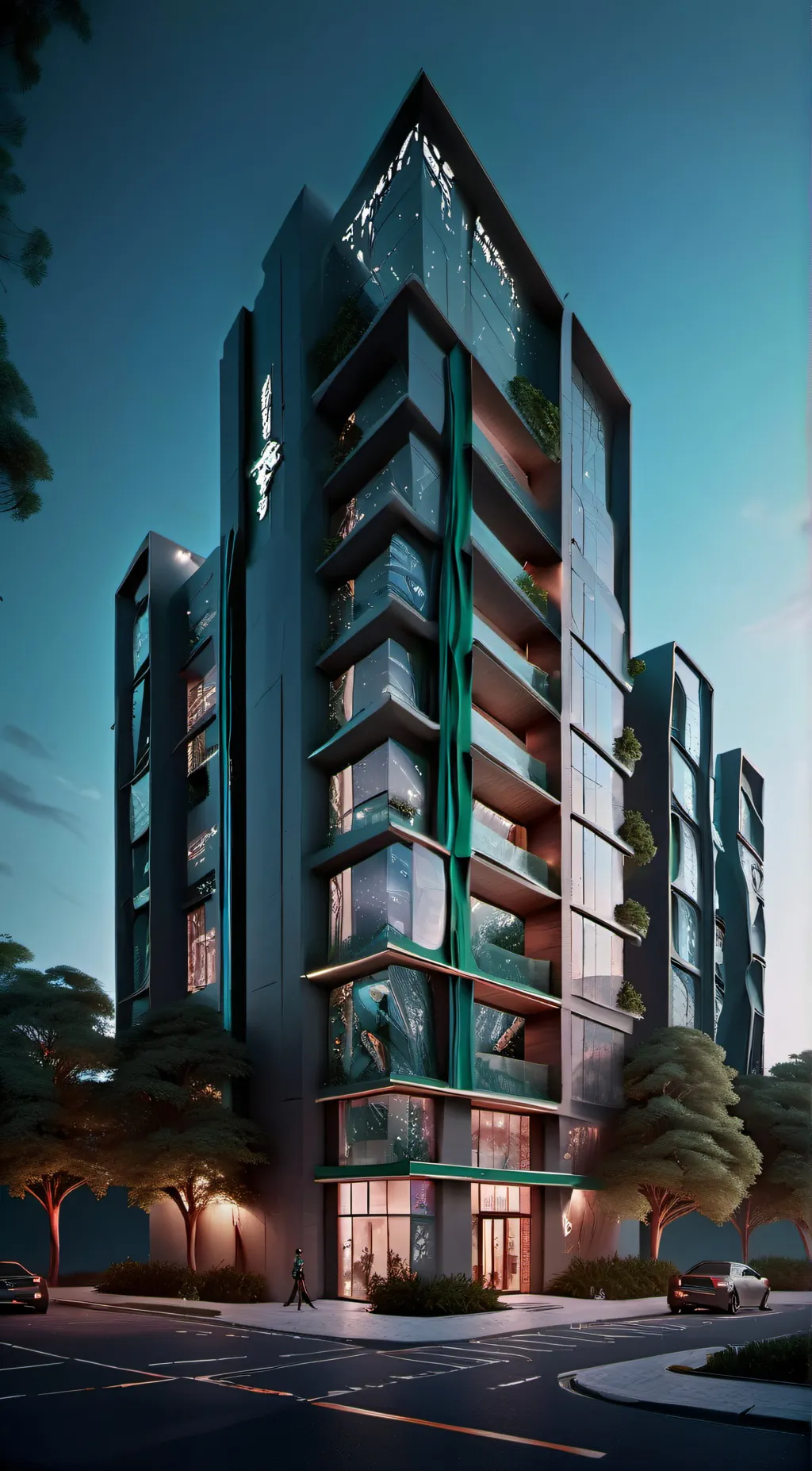 ai character: UA Highschool background