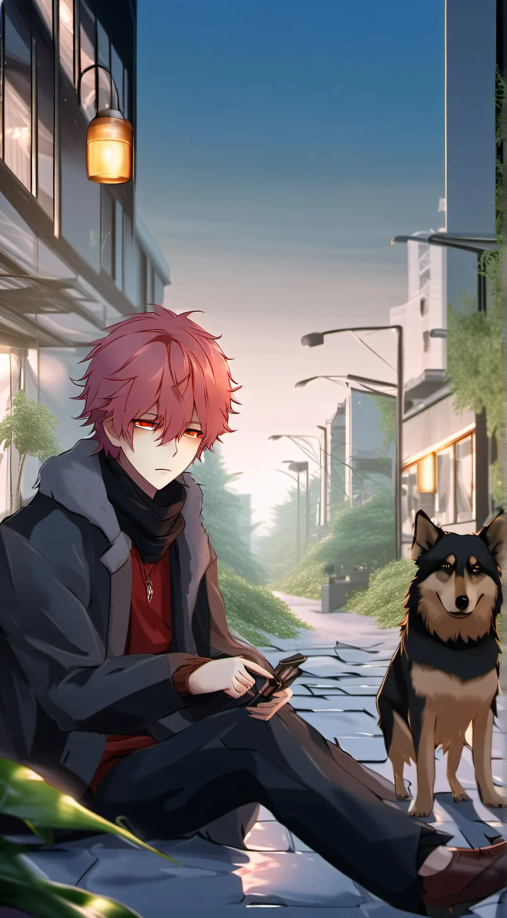 ai character: Senji background