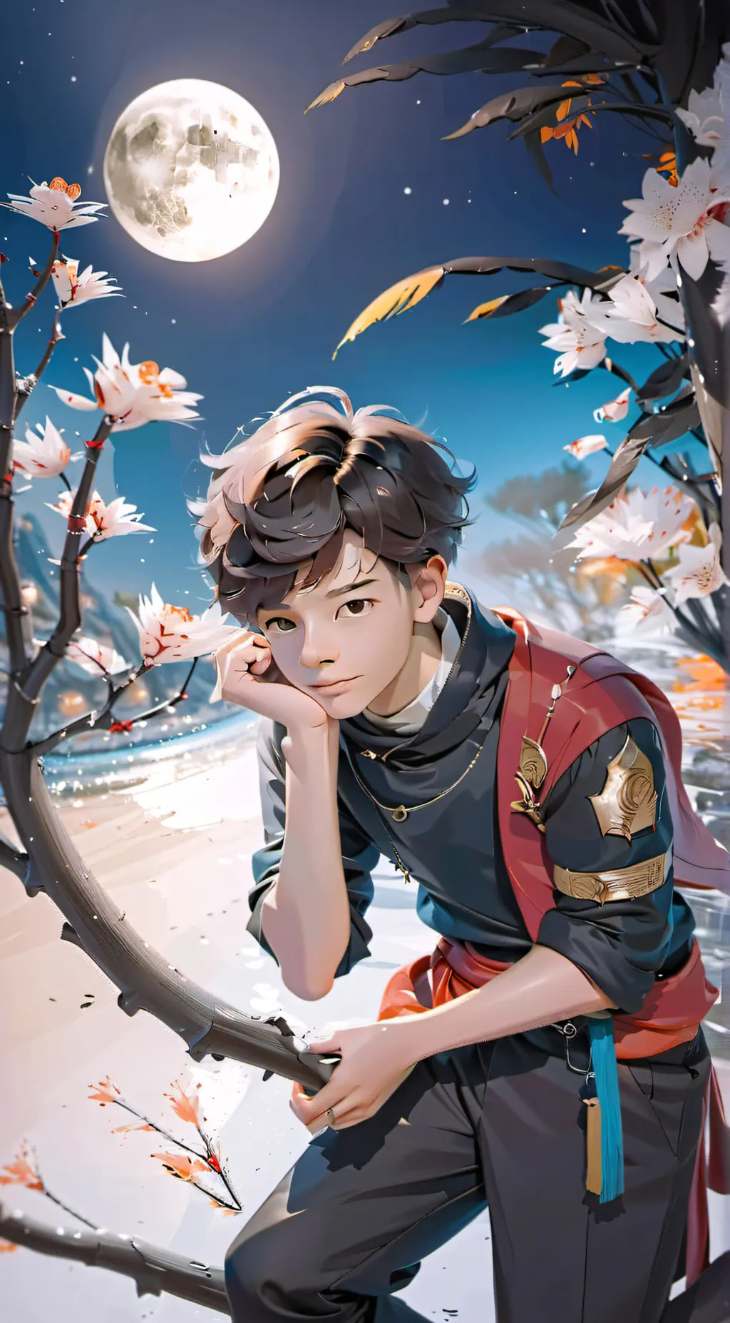 ai character: Kai background