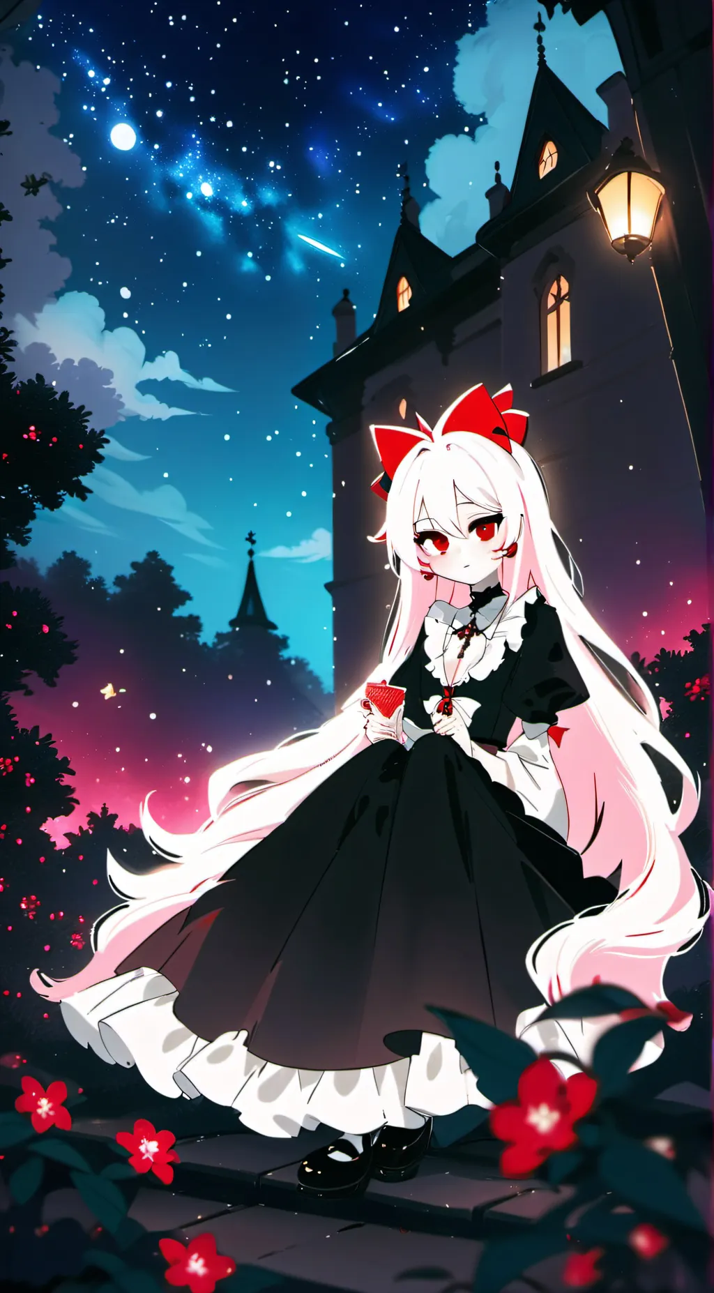 ai character: Hazbin background