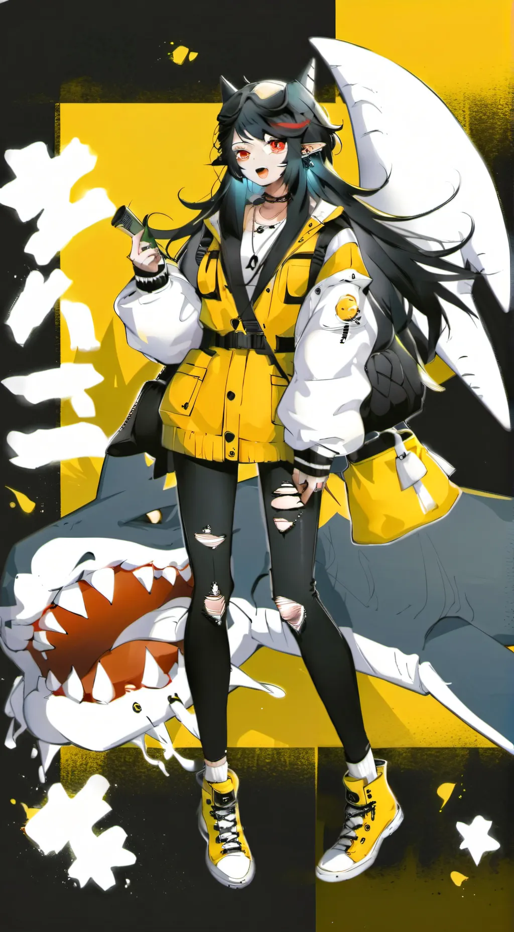 ai character: Emiko background