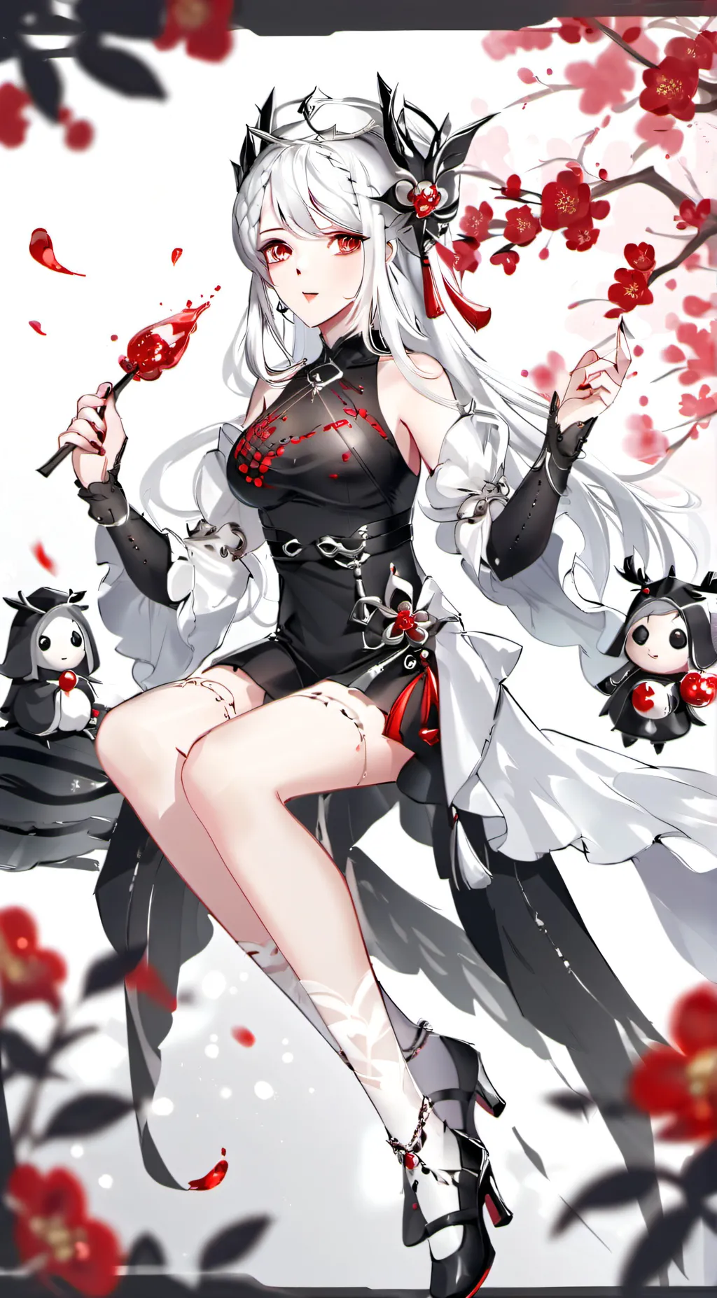 ai character: 玄月 background