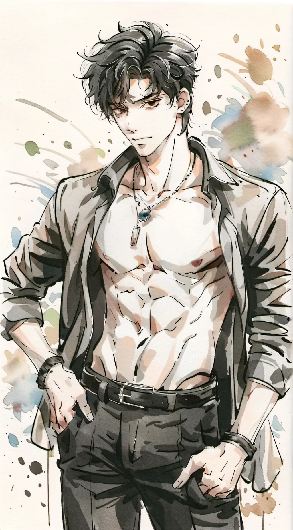 ai character: Kai background