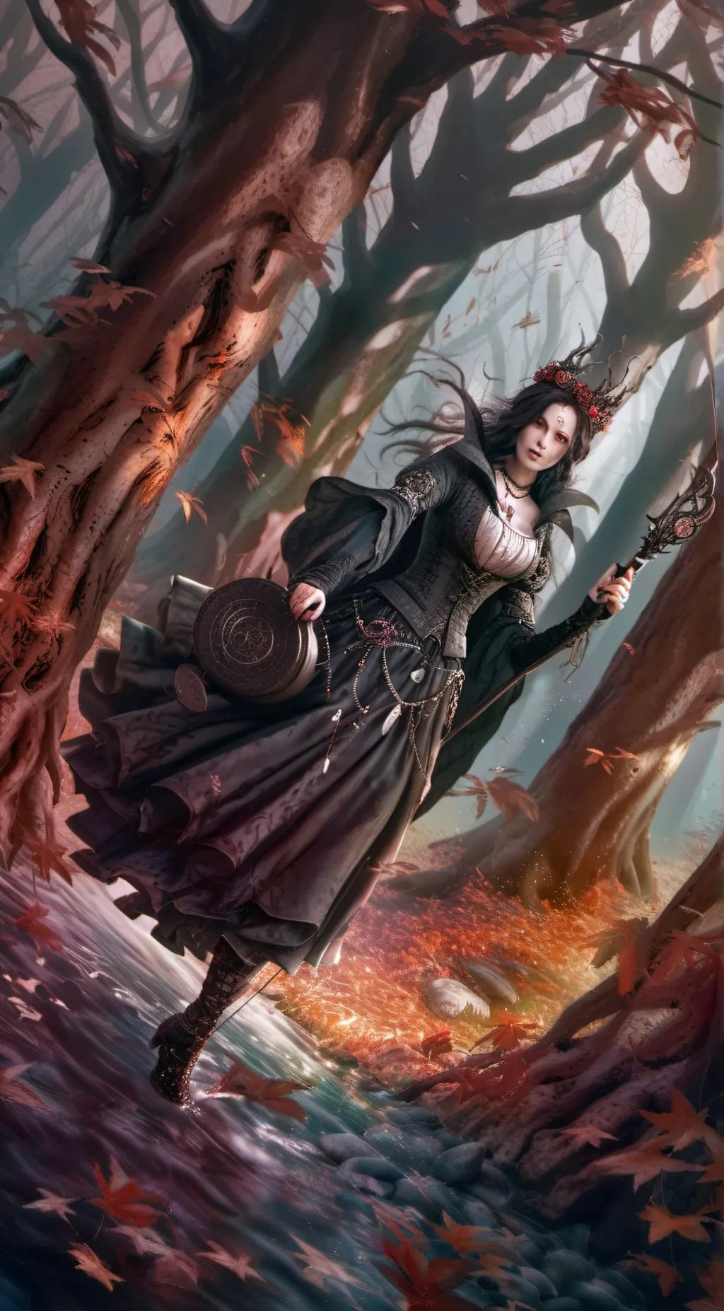 ai character: Elysia background