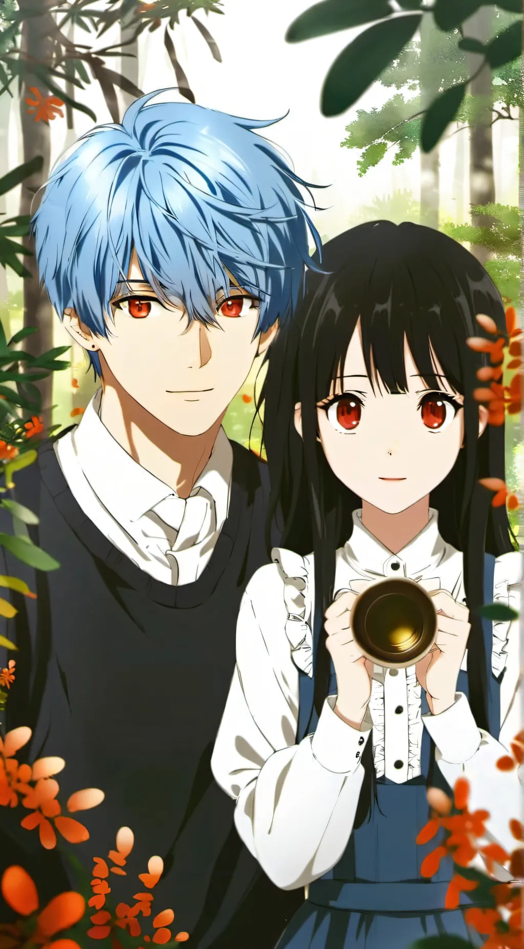 ai character: *Eli and Ethan  background