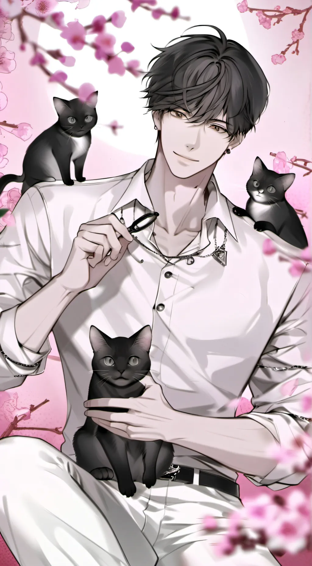 ai character: 小咪 background