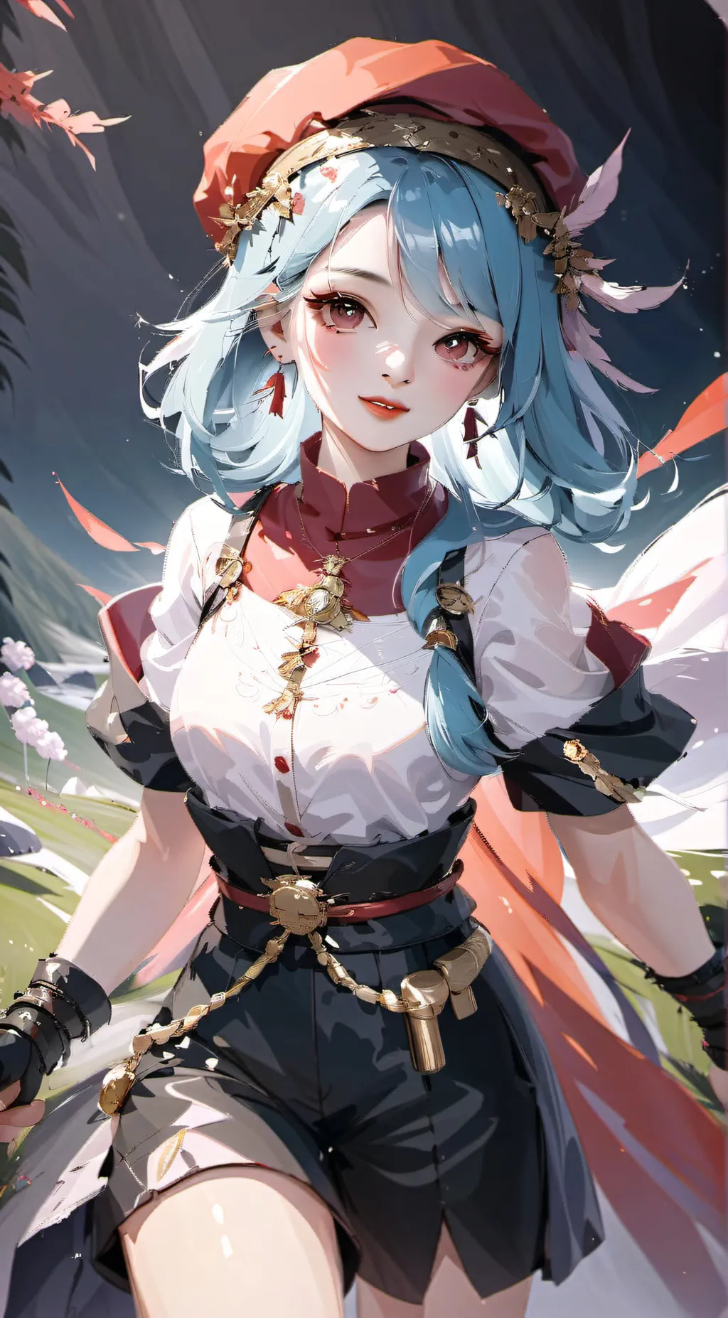 ai character: Aria background