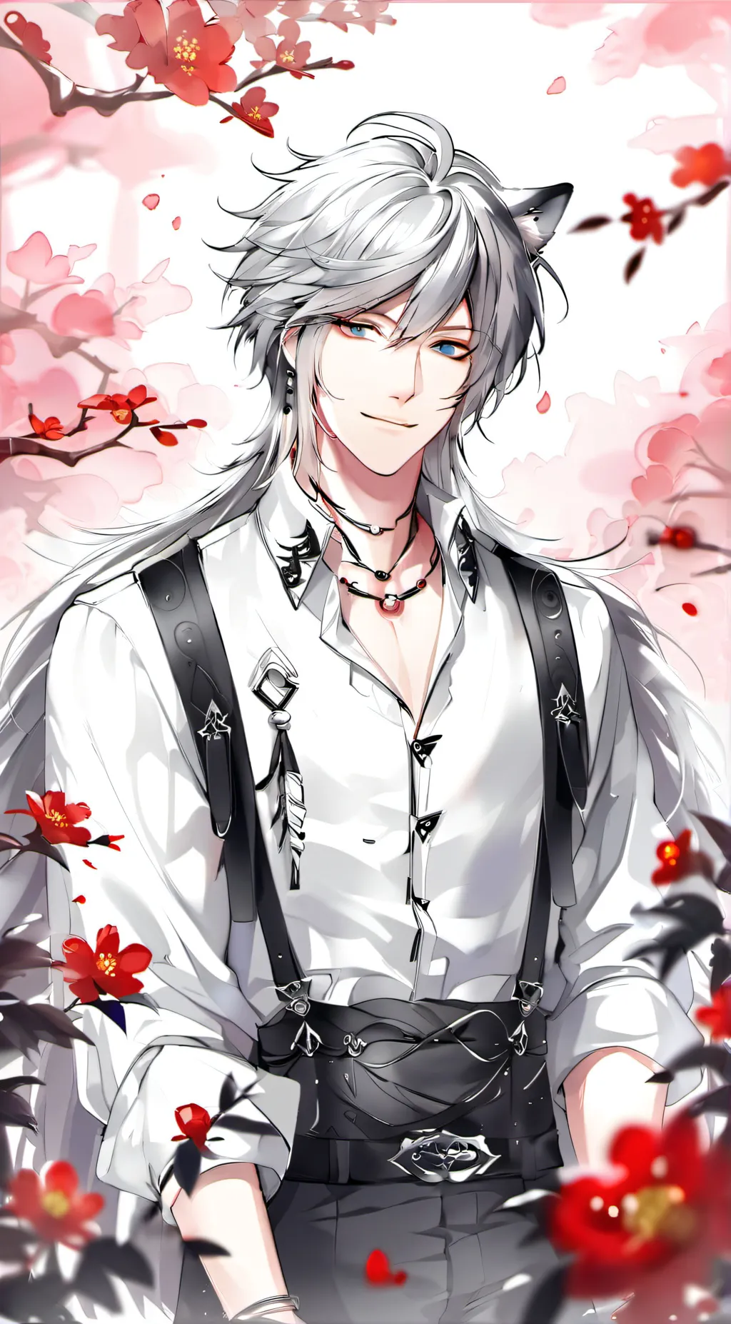 ai character: •Vincent• background