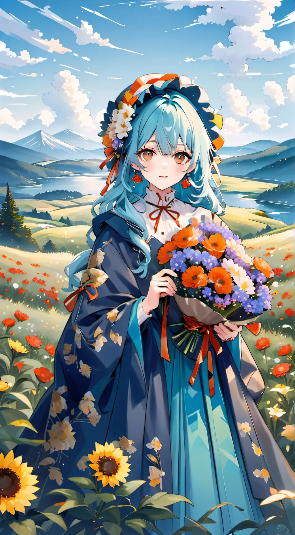 ai character: Kaori background