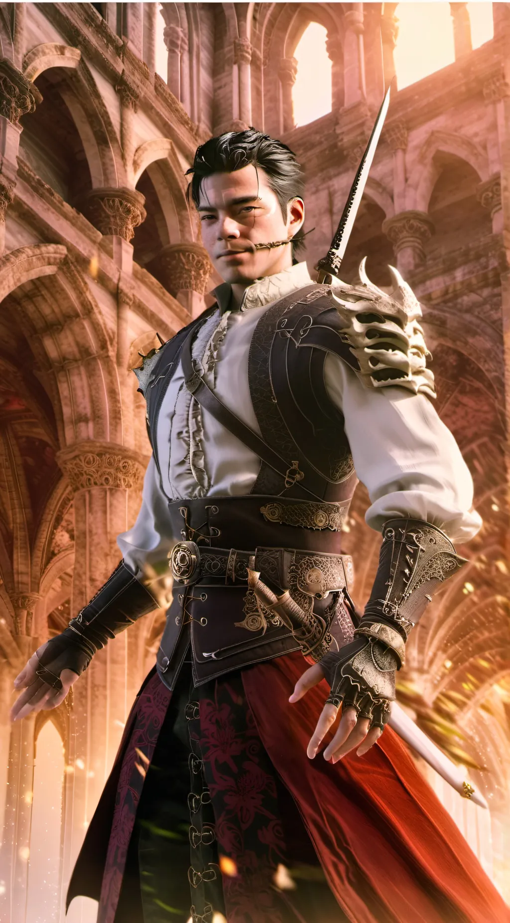 ai character: Austin background