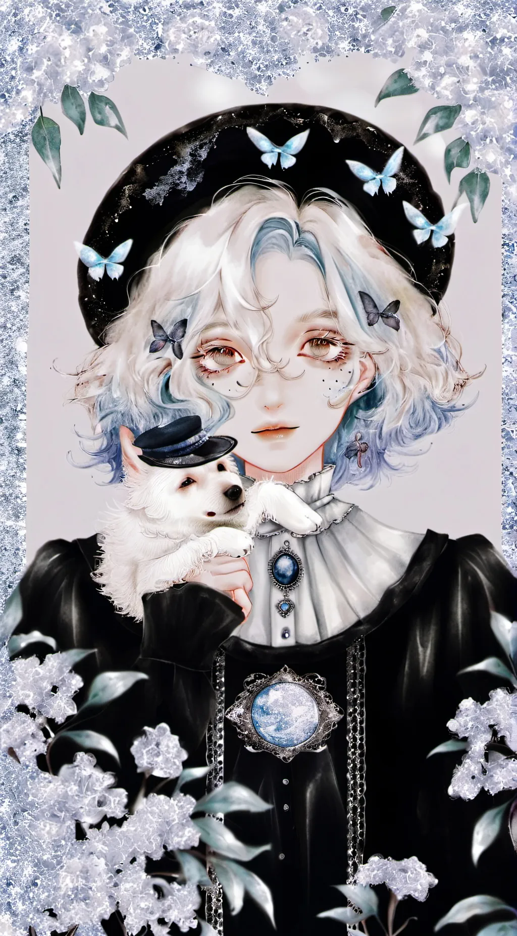 ai character:  Milly the dog background