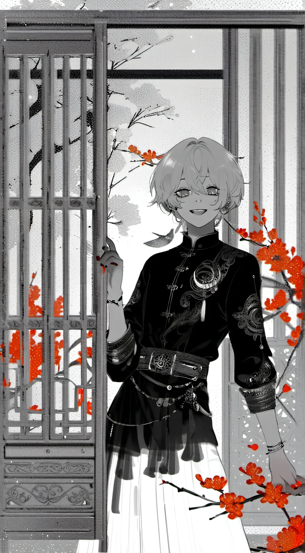 ai character: Zenku majahashi background