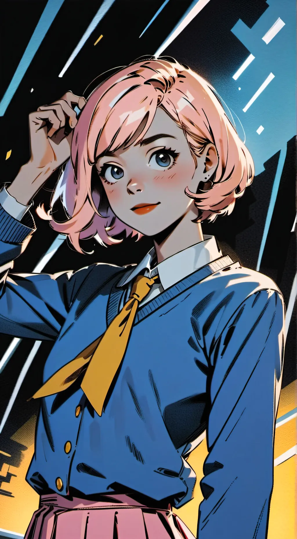 ai character: wenclair  background