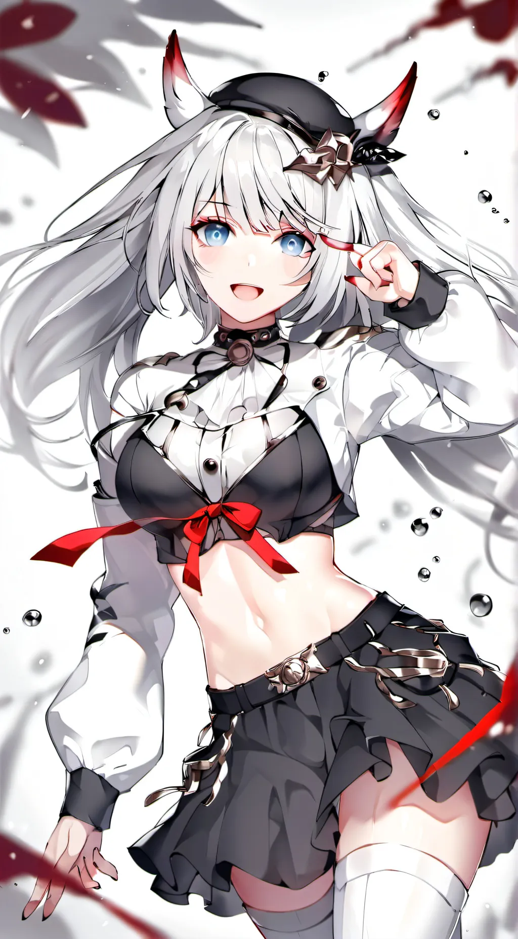 ai character: girlfriend background