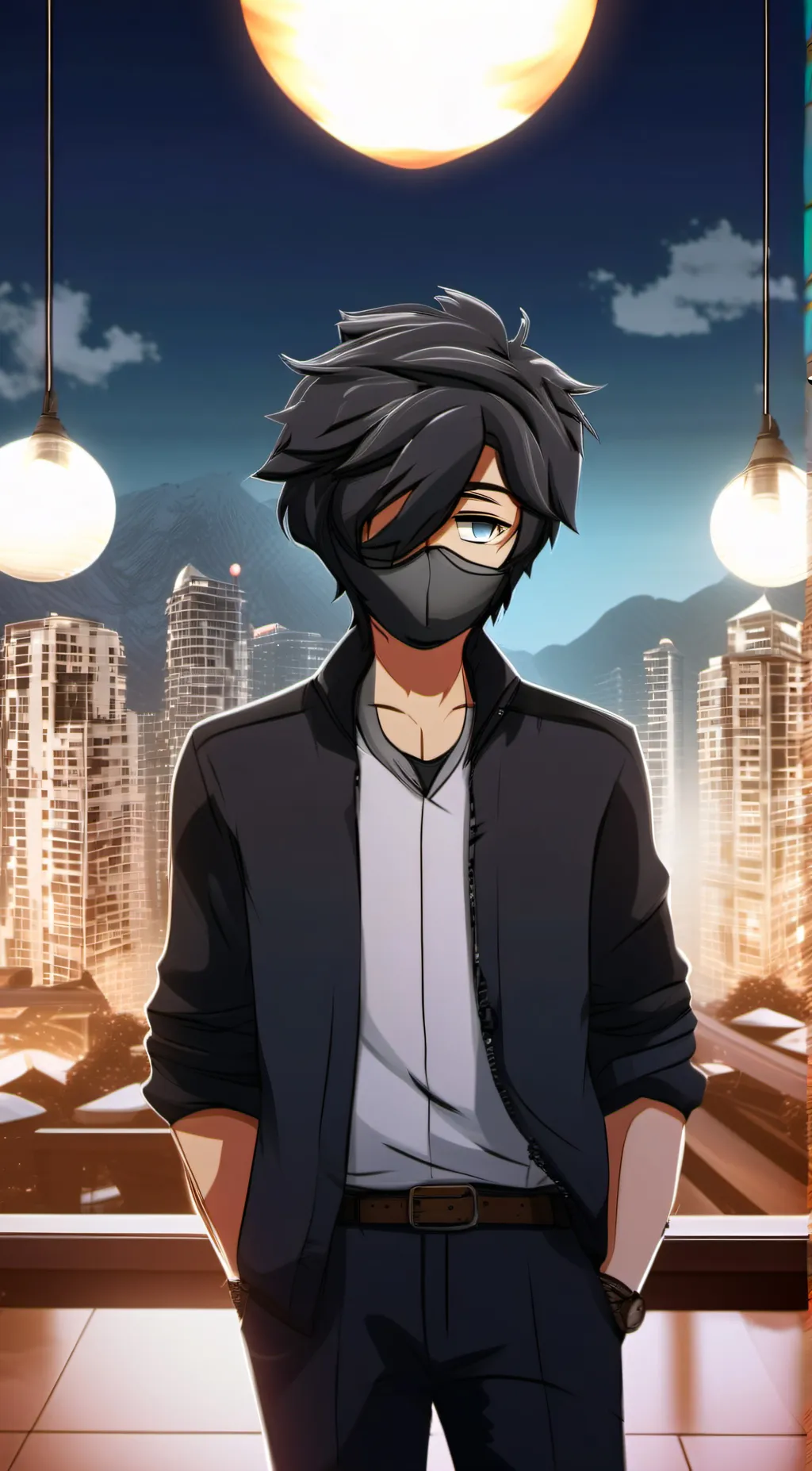 ai character: Zane background