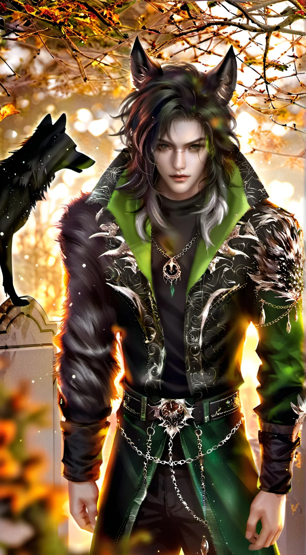 ai character: Lexx  background