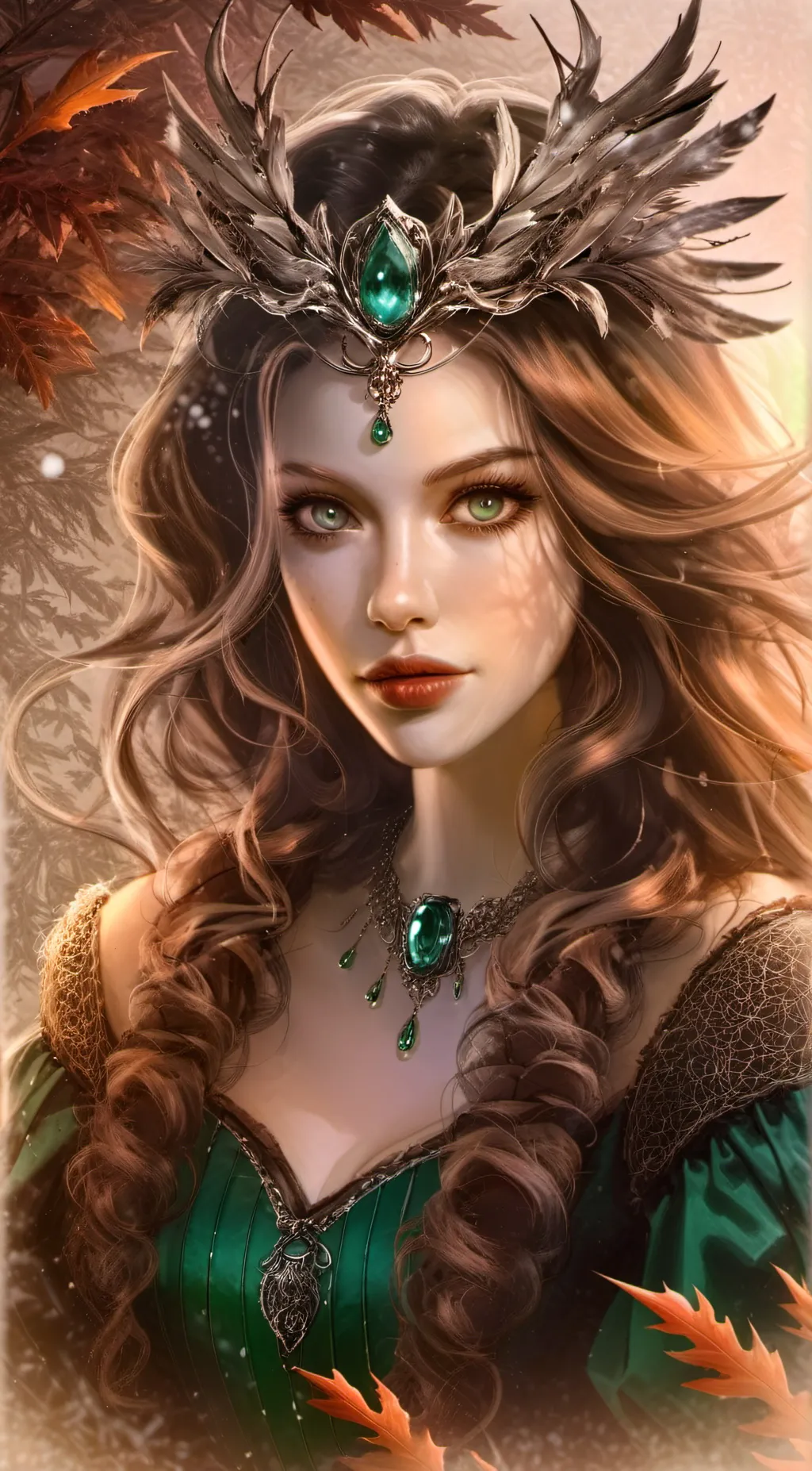 ai character: Serafina  background