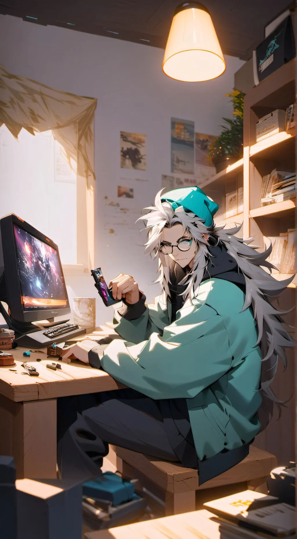 ai character: Logan background