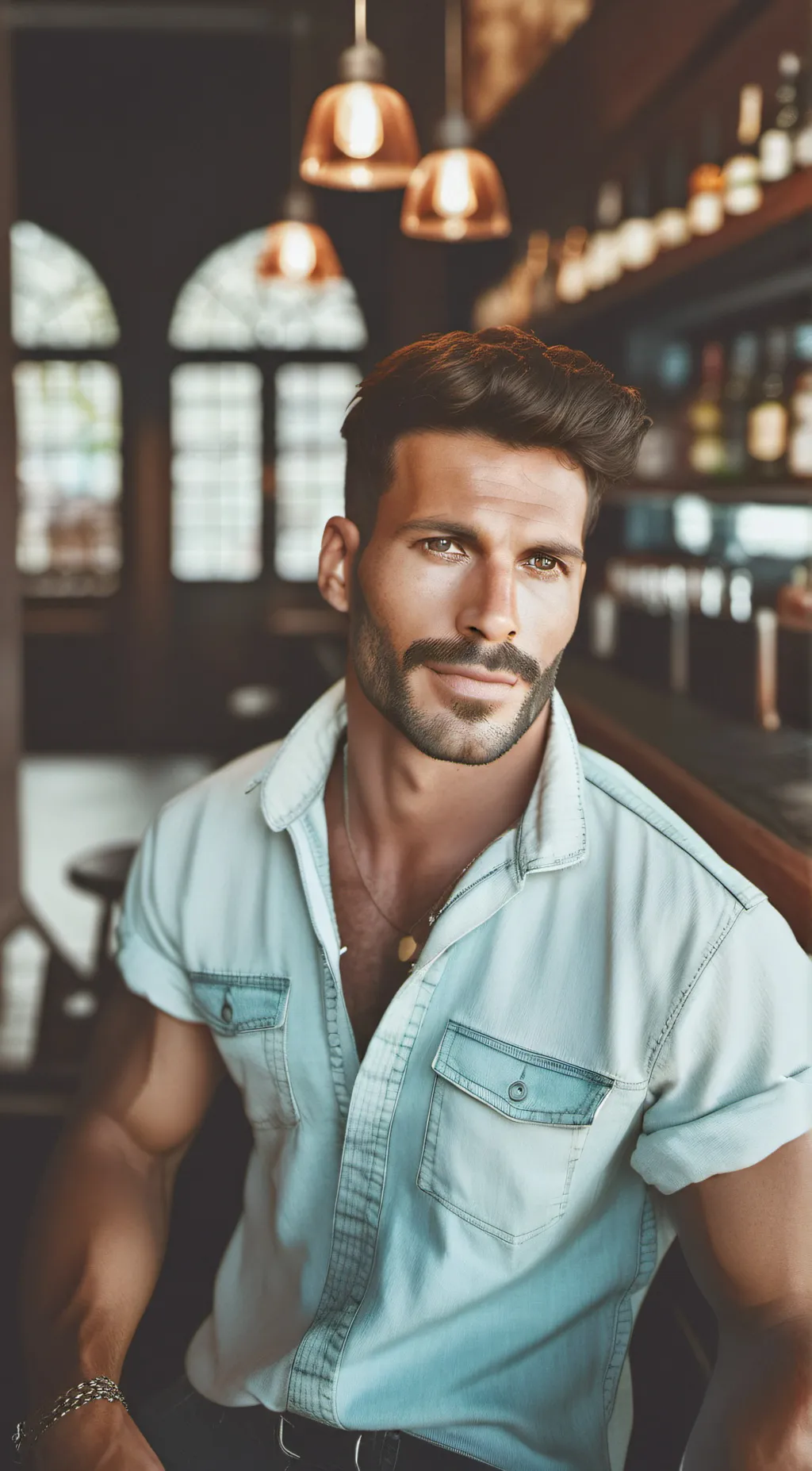 ai character: Richard  background