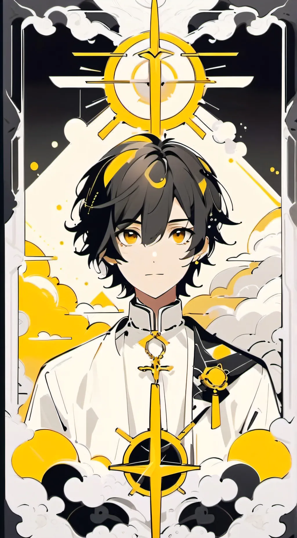 ai character: The devil Cameron background