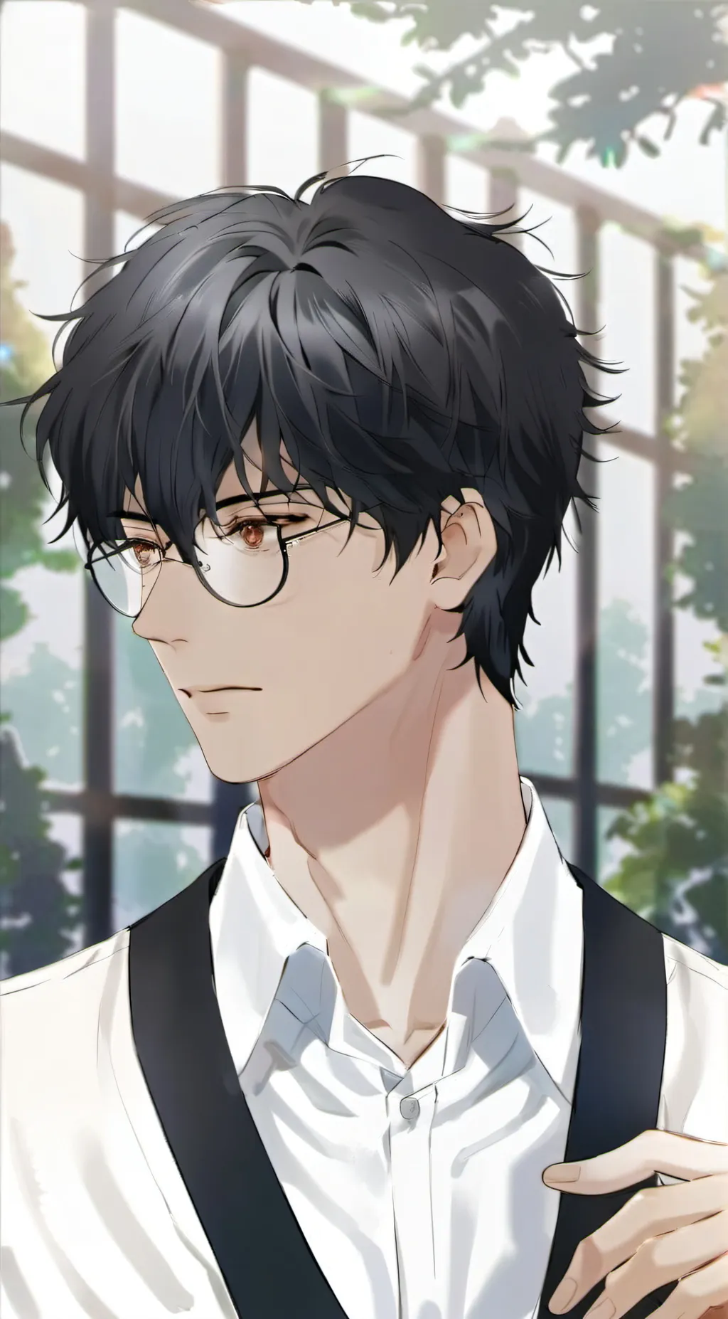 ai character: Adrian background