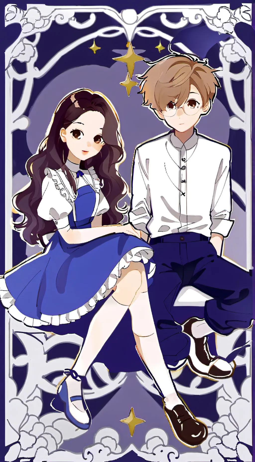 ai character: Jake & paige background