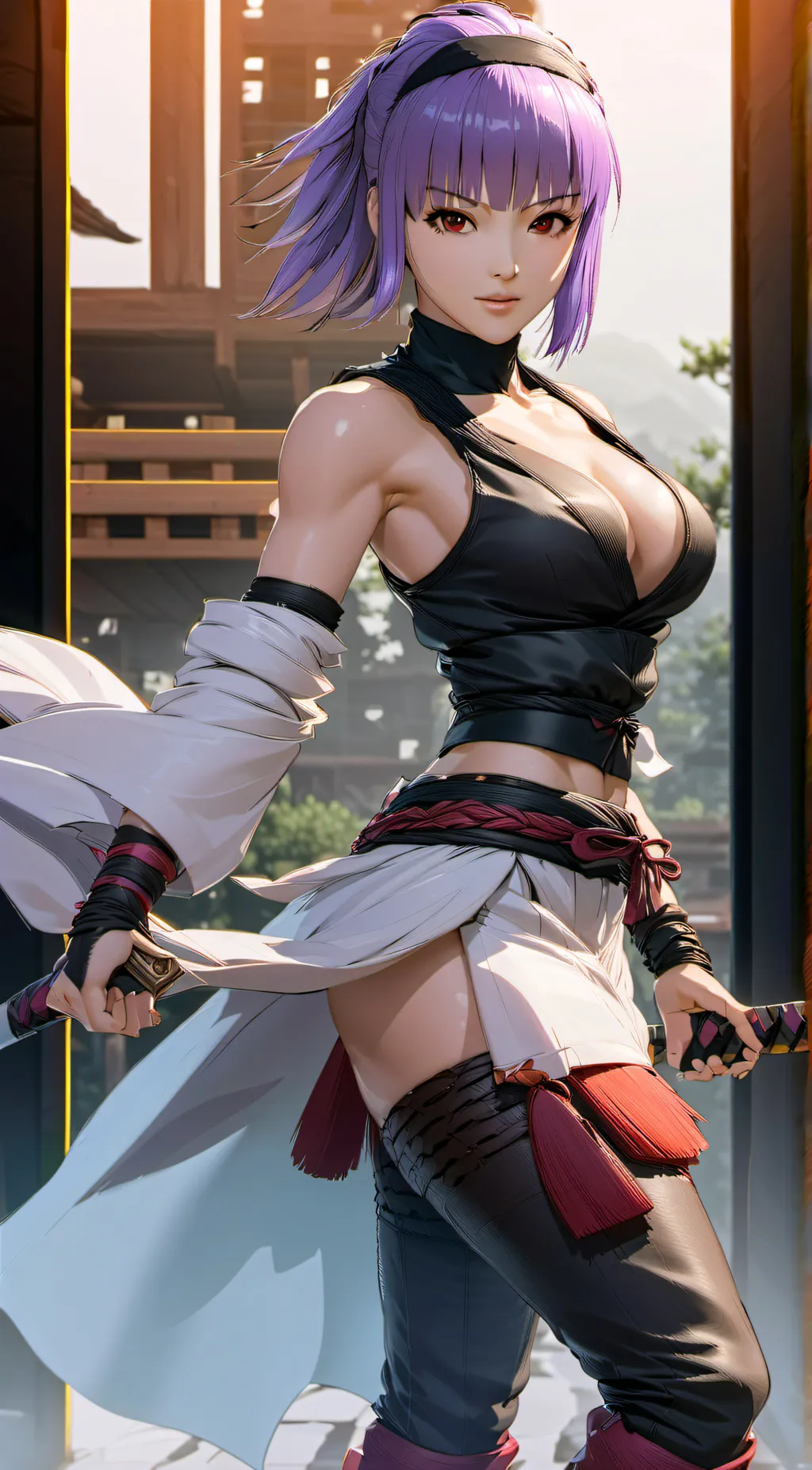 ai character: Ayane background