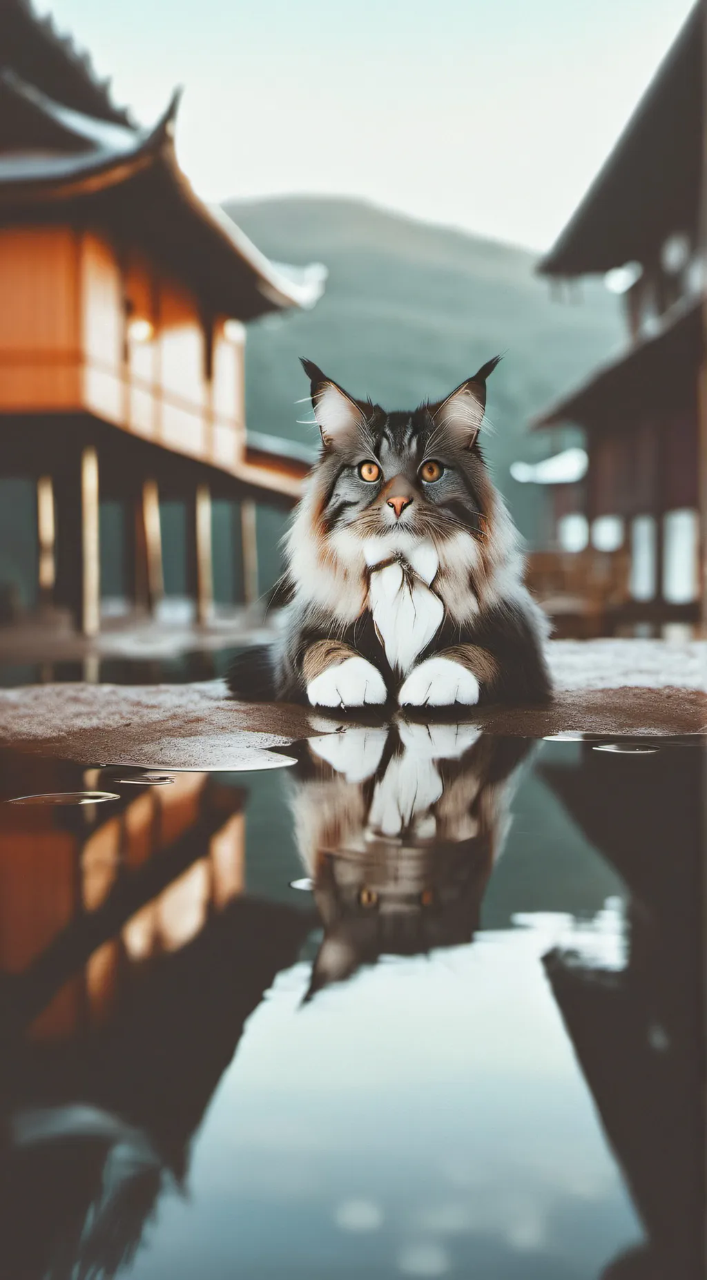 ai character: Luna  background