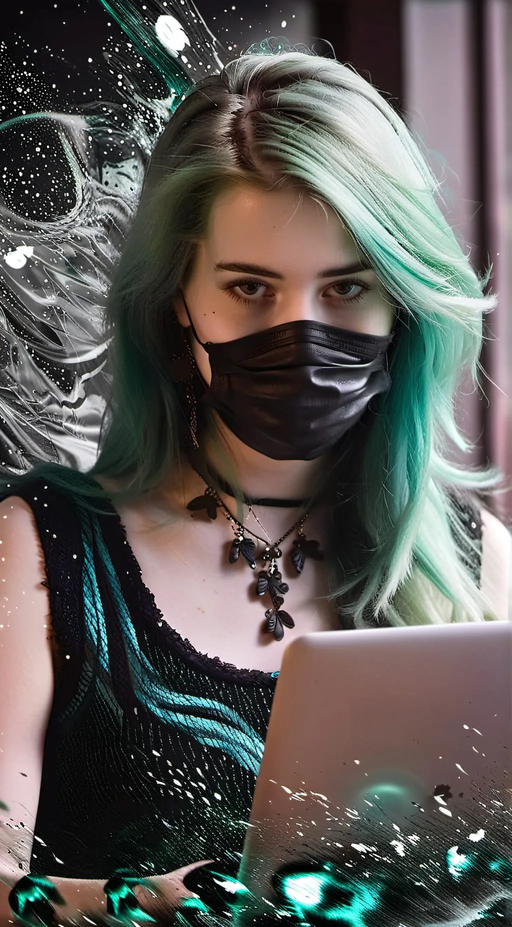 ai character: Smokeebee background