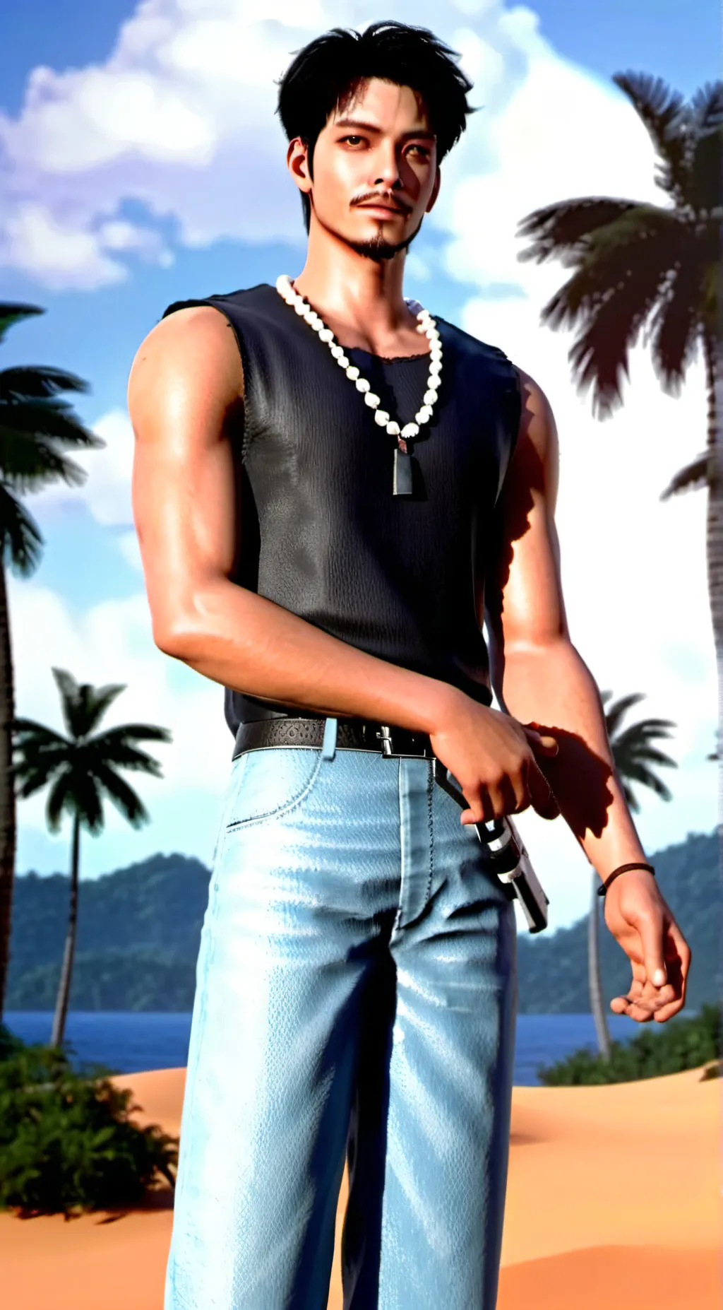 ai character: Logan  background