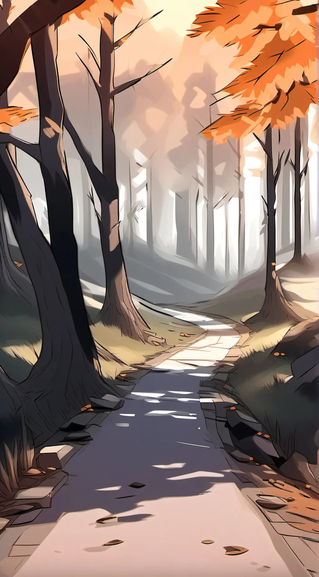 ai character: Smiling critter background