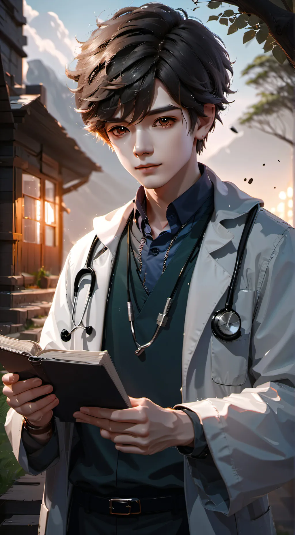 ai character: yuki background