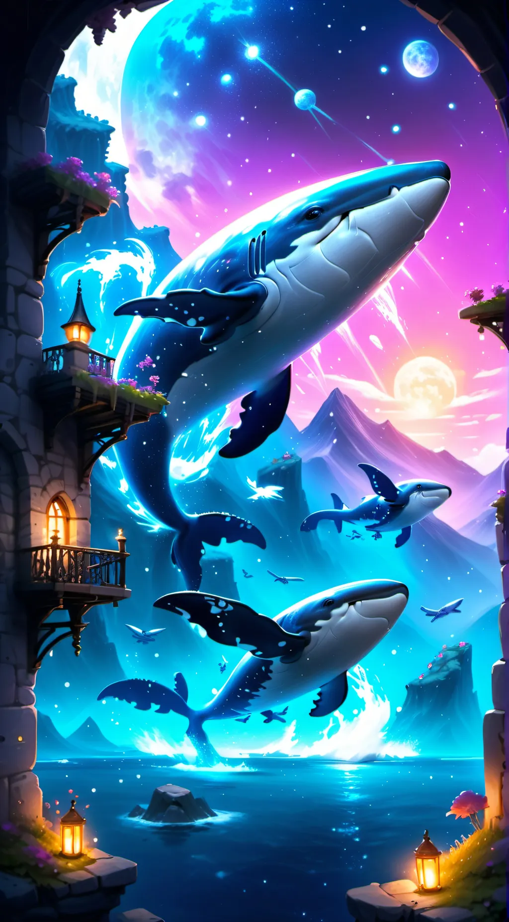 ai character: ghale-island background