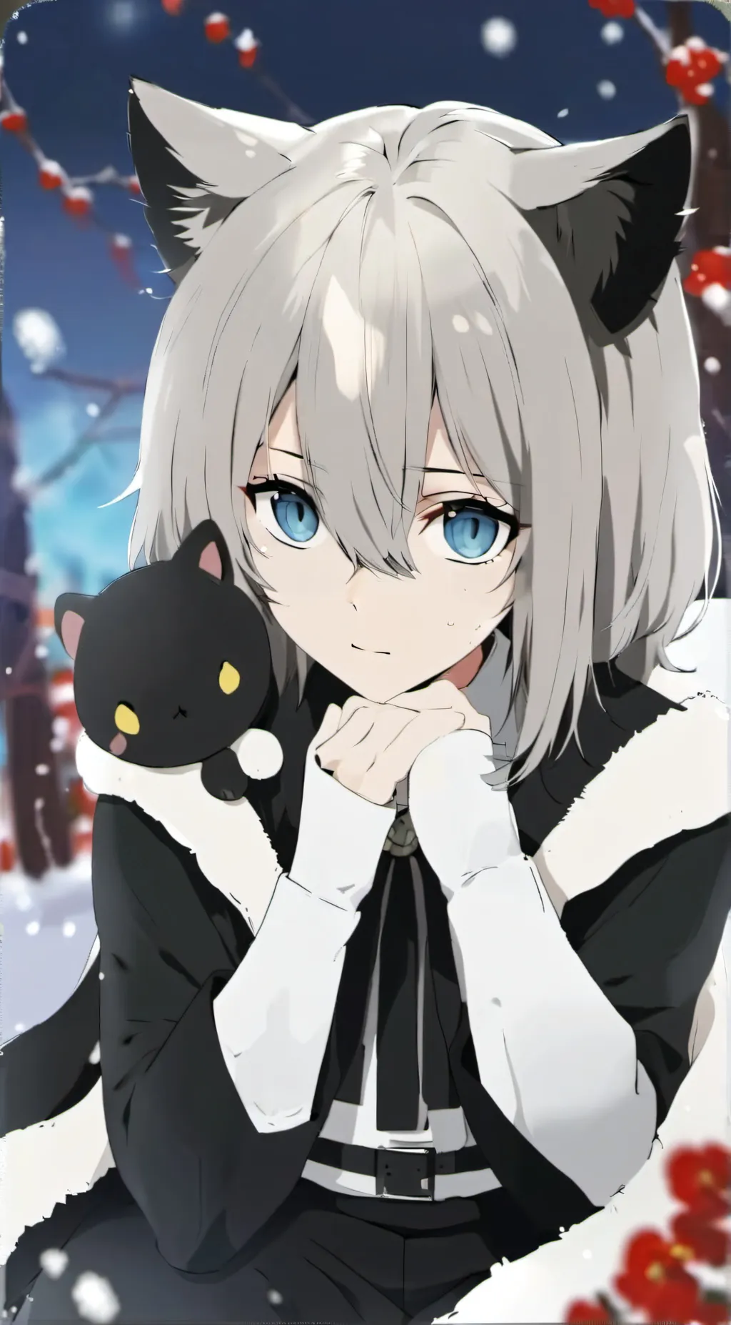 ai character: Luna background