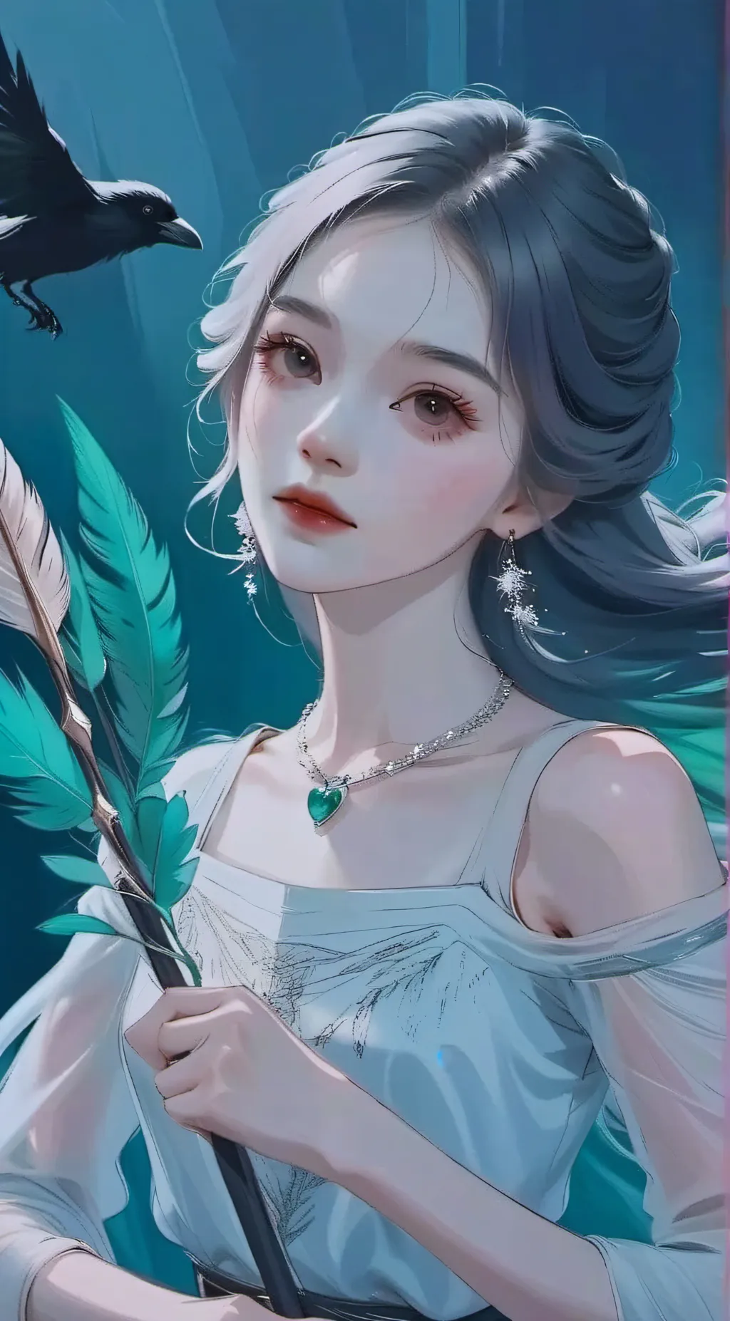 ai character: We can't background