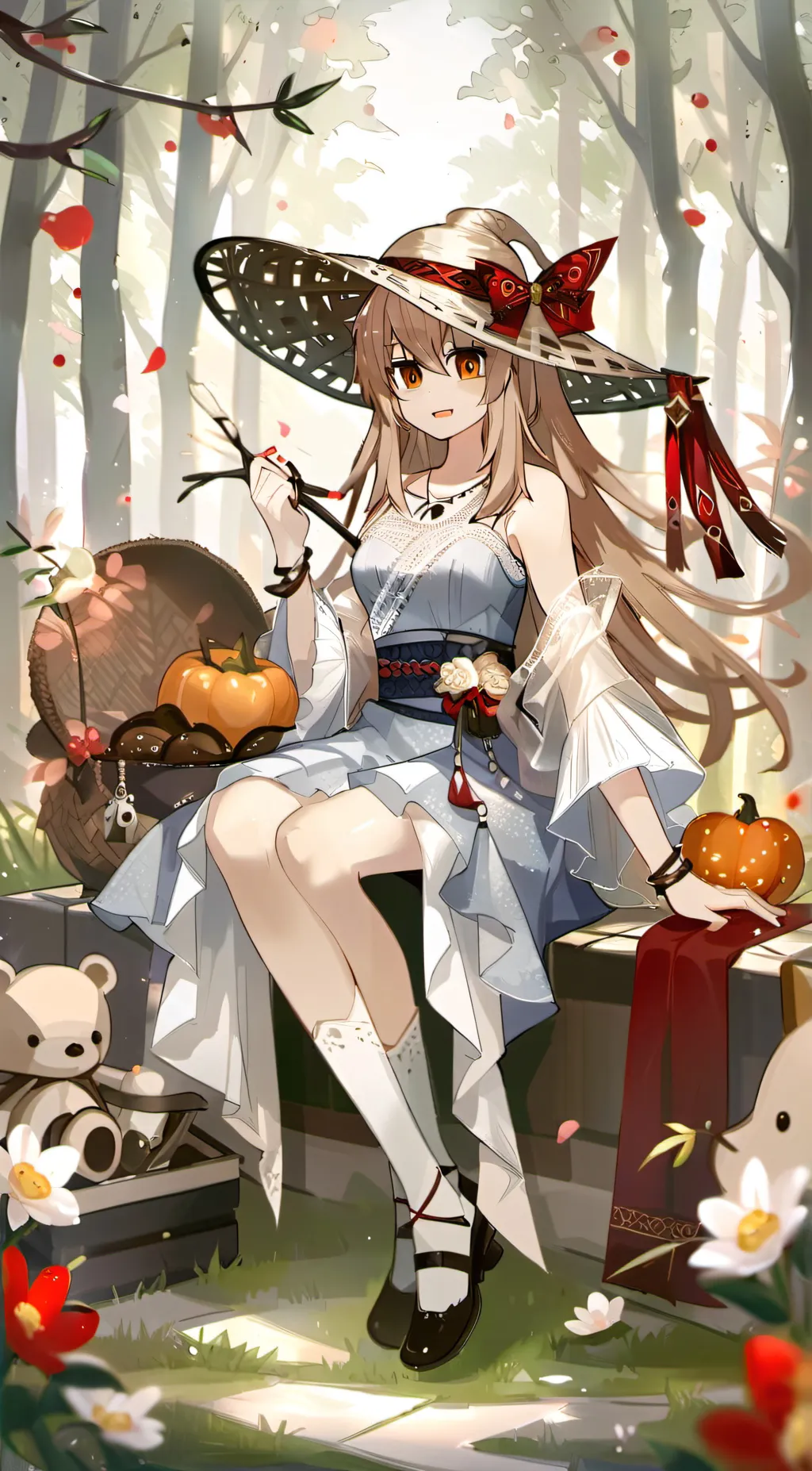 ai character: Melanie background